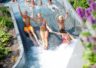 Hof van Saksen kinderen waterpret in het zwembad