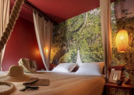 Slapen en op avontuur in de Avontuur cottage